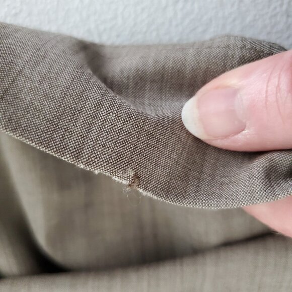 St. John Womens Safari Dress Size 4 Drawstring Sleeveless Pockets Classy Neutral - Picture 9 of 15